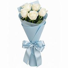 Букет 5 Белых роз Проуд #REPLACE_PRED# Юсьва