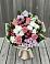 Букет цветов из: Альстромерии, Гвоздики, Розы и Хризантемы в Юсьва