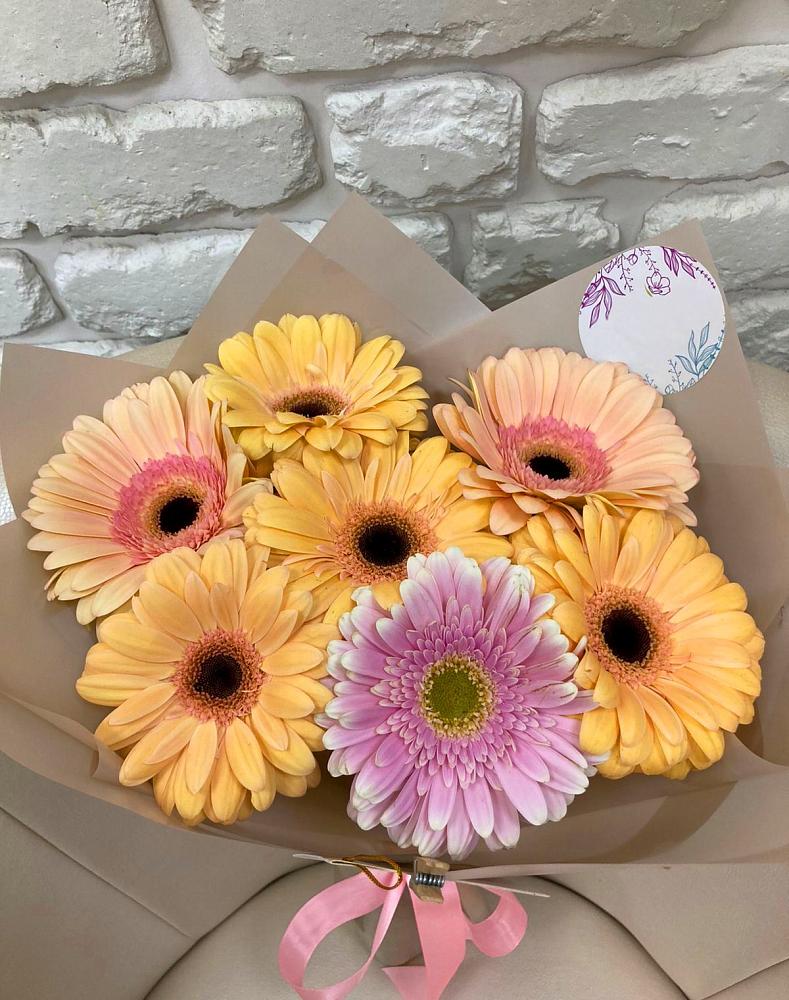 Букет цветов из: Герберы в Юсьва