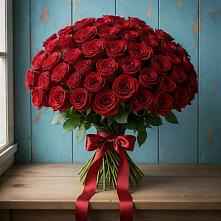 Букет Красные розы Блэк Меджик в Юсьва