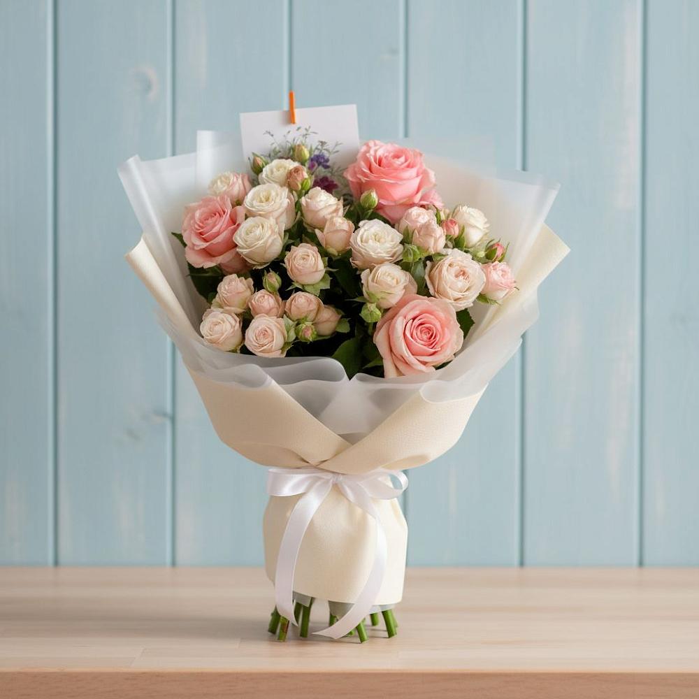 Букет цветов из: Розы в Юсьва