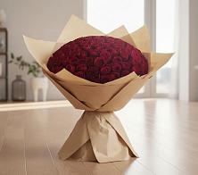 Букет 101 Красная роза в Юсьва