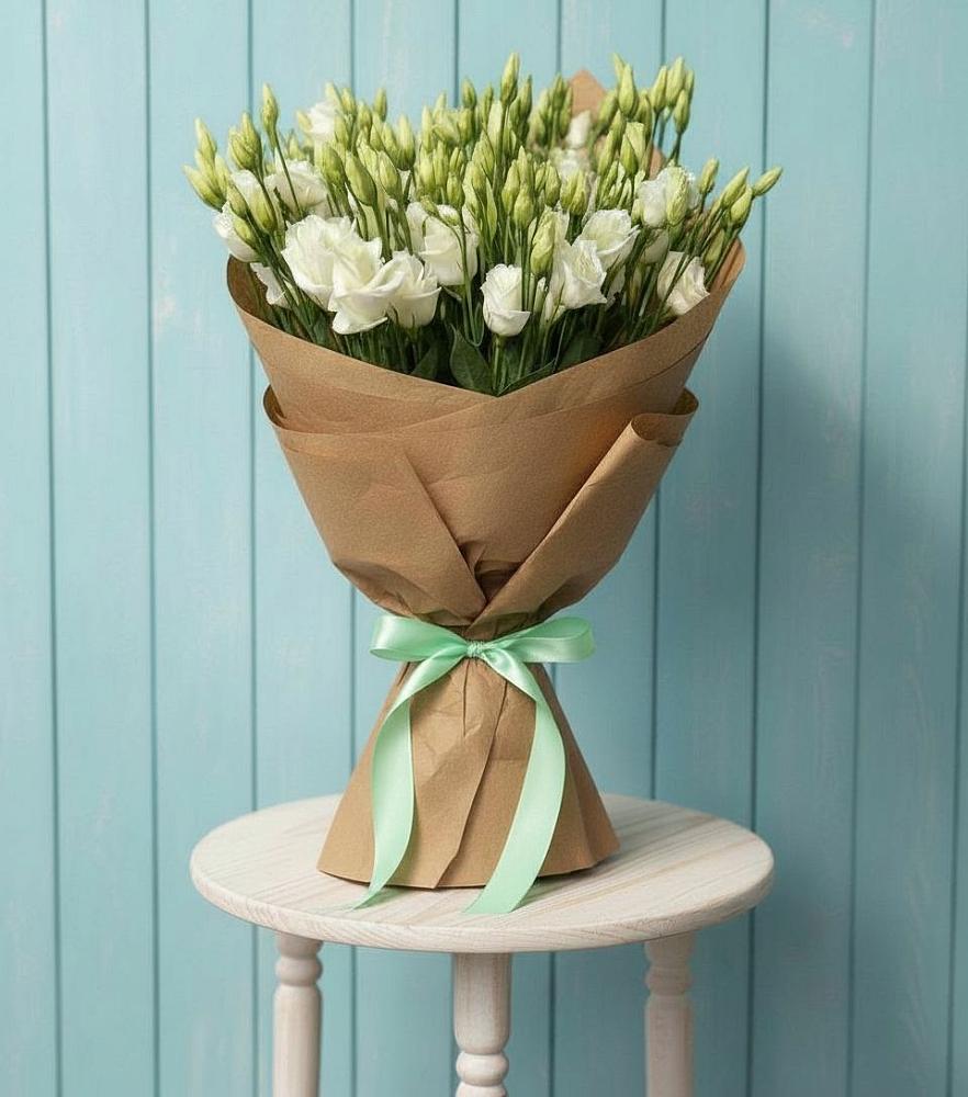 Букет цветов из: Лизиантусы в Юсьва