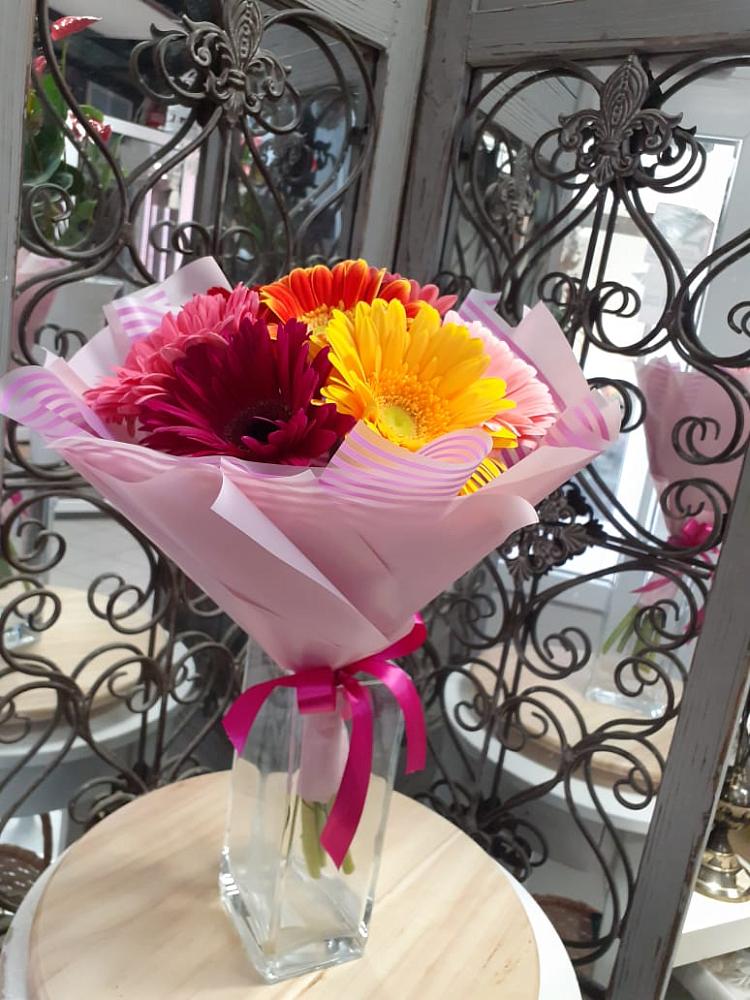 Букет цветов из: Герберы в Юсьва