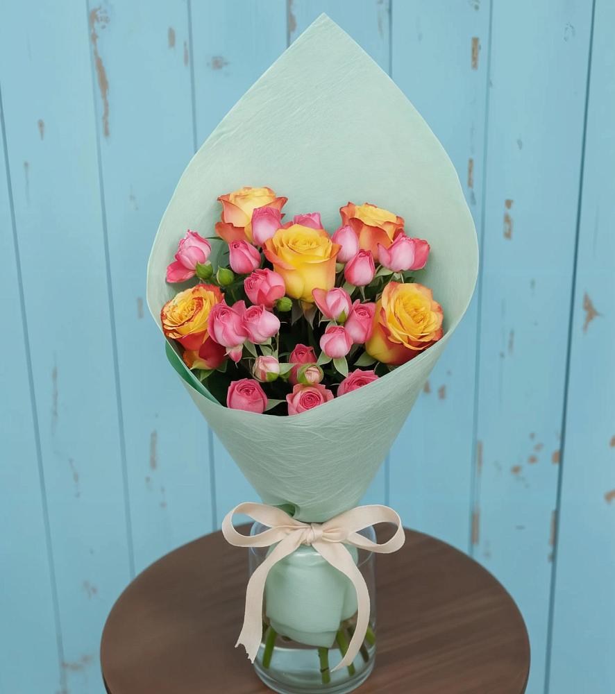 Букет цветов из: Розы в Юсьва