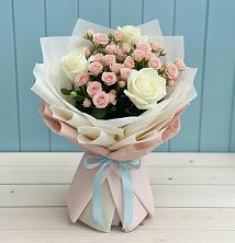 Букет цветов из:  Розы в Юсьва