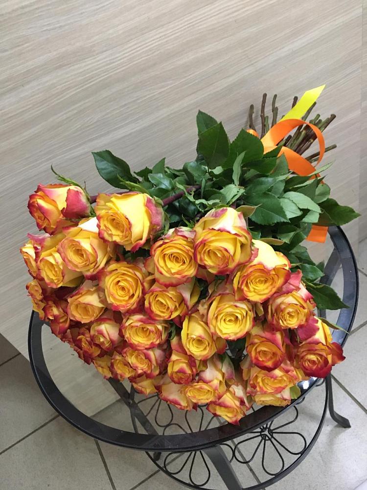 Букет Желтые розы в Юсьва