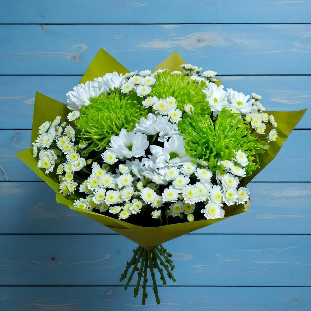 Букет цветов из: Хризантемы в Юсьва