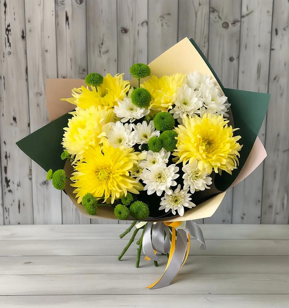 Букет цветов из: Хризантемы в Юсьва