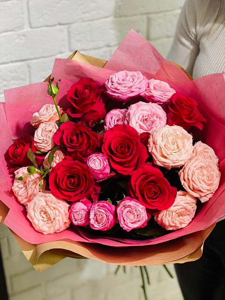 Букет цветов из: Розы в Юсьва