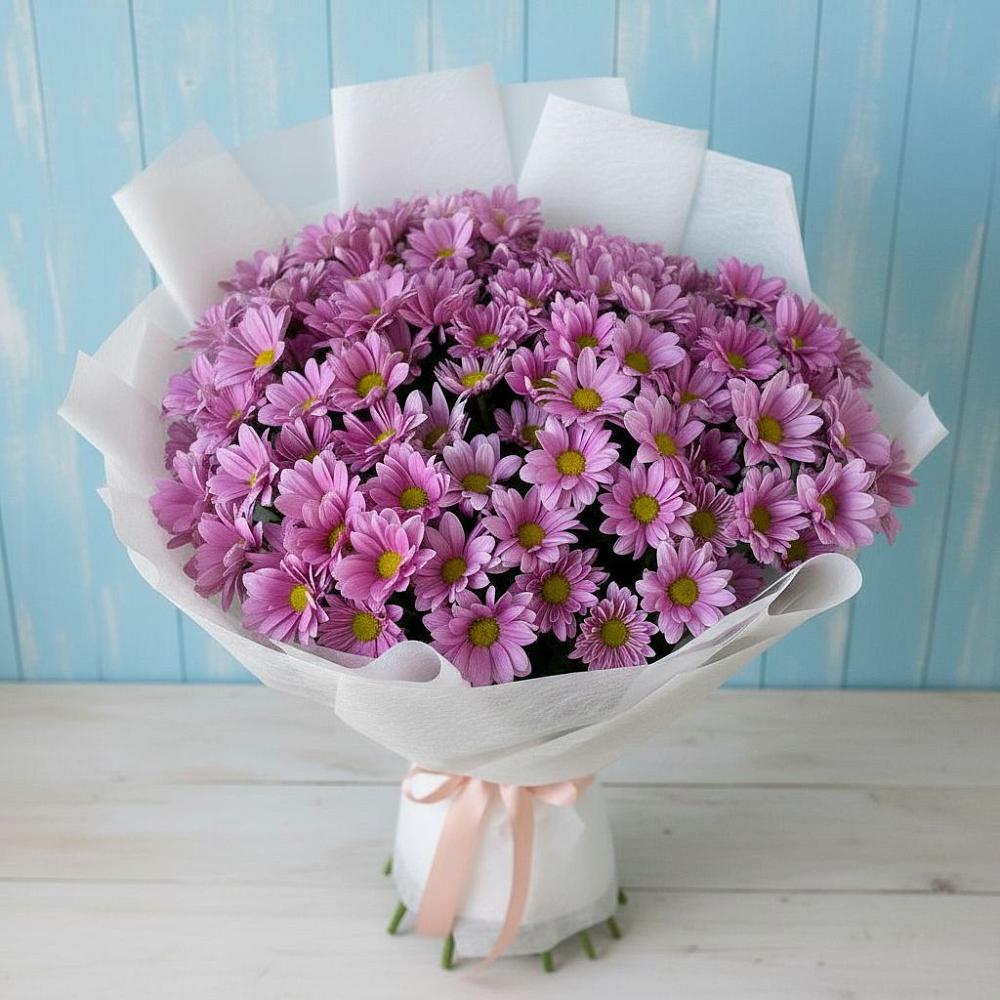 Букет цветов из: Хризантемы в Юсьва