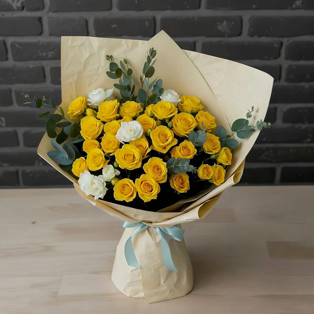 Букет цветов из: Розы в Юсьва