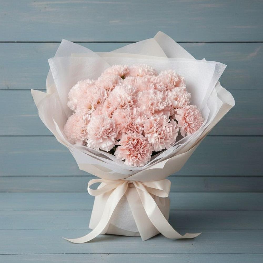 Букет цветов из: Гвоздики в Юсьва