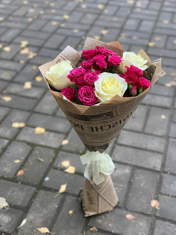 Букет цветов из: Розы в Юсьва