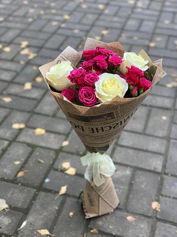 Букет цветов из: Розы в Юсьва