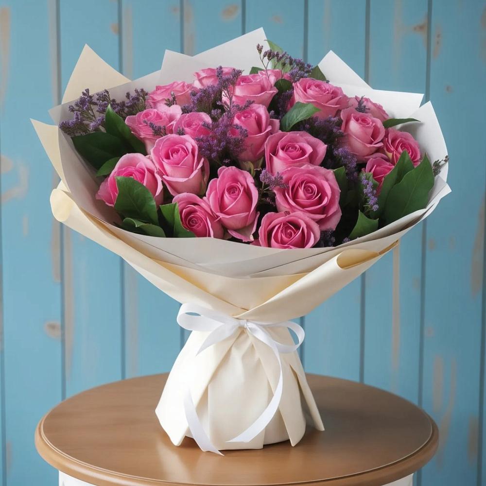 Букет цветов из: Розы в Юсьва