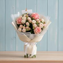 Букет цветов из:  Розы в Юсьва